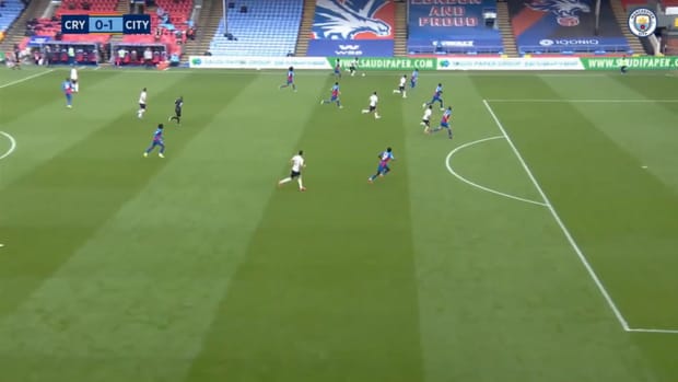 Agüero's thumping goal at Crystal Palace